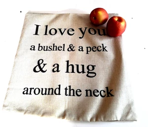 Pillow Cover Only  Fall Decor  Tan Black  New  17" x 18"  Zipper  Linen Look - Picture 1 of 5