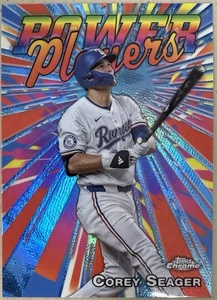 2025 Corey Seager Power Players Topps Chrome Texas Rangers #PP-8 - Picture 1 of 2