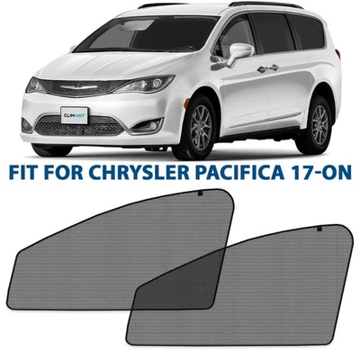 Sun Shades Front and Back Glass Magnetic Screen for 2017-2026 Chrysler Pacifica - Изображение 1 из 4