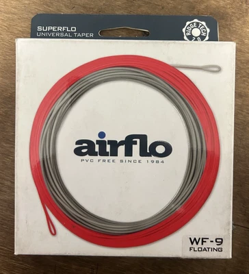 Línea de mosca flotante cónica universal Airflo Superflo Ridge Tech 2.0 WF-9 Foto 1 de 3