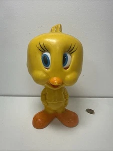 Mattel Talking Tweety Bird con Pull String giocattolo vintage testato funziona figurina 5,5" - Foto 1 di 7