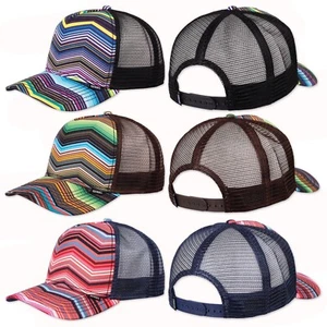 DJINNS Psycho ZigZag Trucker Cap - Mütze Kappe Meshcap Basecap Cappy Caps Neu - Picture 1 of 7