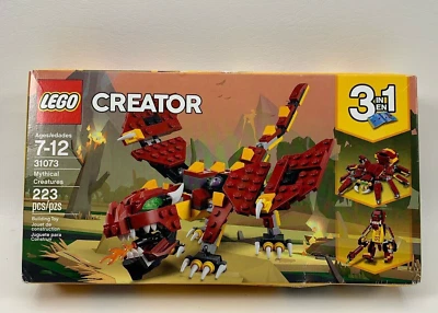LEGO Creator Mythical Creatures (31073) Building Kit 223pcs Retired Set Playset - Image 1 of 4