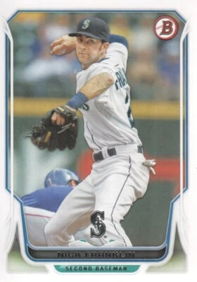 2014 Bowman #195 Nick Franklin - NM-MT - Image 1 of 2