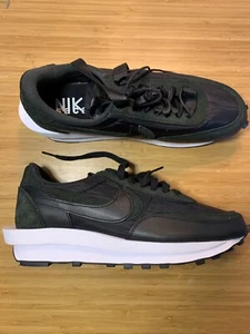 Nike LD Waffle Sacai Black Nylon Size US 11 - Picture 1 of 6