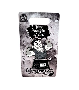 Disney 2025 Inkwells of Evil Gaston LE 4000 Pin NEW - Picture 1 of 2