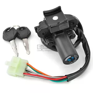 Ignition Key Switch Lock Set for Kawasaki ZX900 NINJA ZX-9R ZX6R ZX6 ZXR750 - Imagen 1 de 8