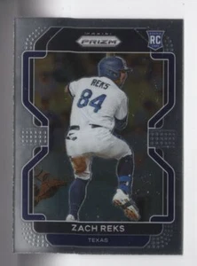 2022 PANINI PRIZM ROOKIE Zach Reks Rookie Texas Rangers #116 R31 - Picture 1 of 2