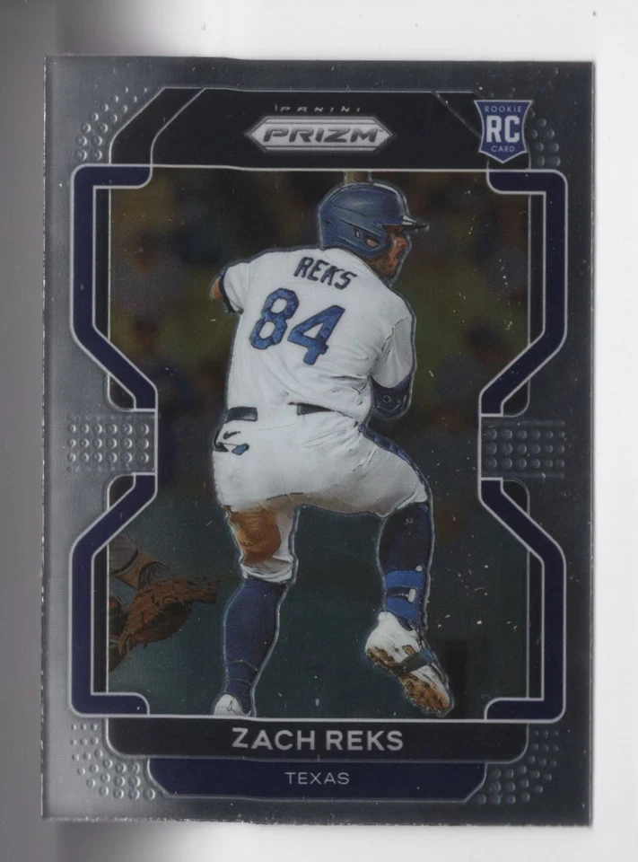 2022 PANINI PRIZM ROOKIE Zach Reks Rookie Texas Rangers #116 R31 - Image 1 of 2