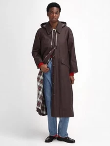 New BARBOUR ALEXA CHUNG Waterproof Coat Size UK 16 EU 42 USA 12 XL Net A Porter - Picture 1 of 11