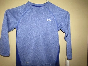 CHAMPION Duo Dry Max LIGHT BLUE/COBALT BLUE Athletic Shirt - Picture 1 of 5