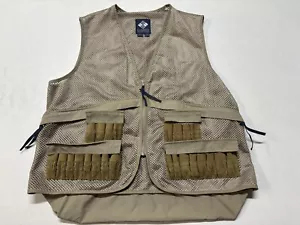 Vintage Columbia Sportswear Mesh Upland Game Hunting Vest HM-1150 Tan Size L - Picture 1 of 4