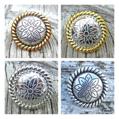 Scarf SLIDE Wild Rag Western Cowboy Slide Buckaroo Bandana Concho rope floral - Изображение 1 из 4