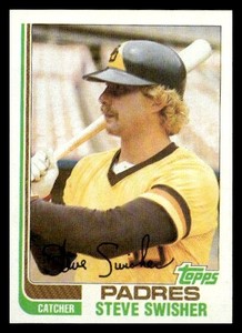 1982 Topps #764 Steve Swisher San Diego Padres Baseball card