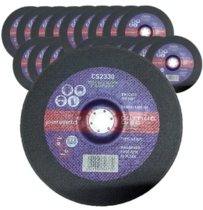 Disco de corte de metal Parweld 9" 230 mm x 3,0 mm, paquete de 20 - CS2330 - Imagen 1 de 2