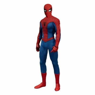 MARVEL - The Amazing Spider-Man Deluxe Edition 1/12 Action Figure Mezco - Immagine 1 di 4
