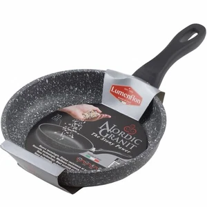 Nordic Granit 20 cm Skillet Non Stick Frying Pan Black Made in Italy - Picture 1 of 3