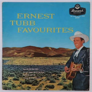 Ernest Tubb – Favourites - UK 1957 Mono Country 12" LP Vinyl Record LAT 8161 - Picture 1 of 22