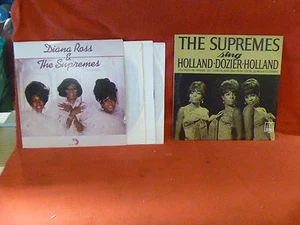 DIANA ROSS & THE SUPREMES SELF TITLED & THE SUPREMES STING HOLLAND DOZIER ALBUMS - Foto 1 di 10