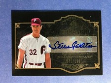 SIGNED STEVE CARLTON 2007 UPPER DECK LEGENDARY SIGNATURES  041/199 CERTIFIED