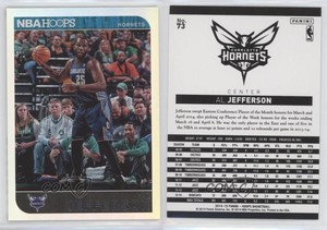 2014-15 NBA Hoops Silver /399 Al Jefferson #73