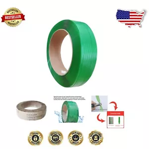 2900ft Heavy-Duty 3/4" Polyester Strapping - Safe Steel Alternative for Packing - Picture 1 of 9