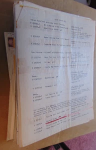 Gene Krupa discographic information, about 125 pages or 1-inch of papers - Imagen 1 de 4