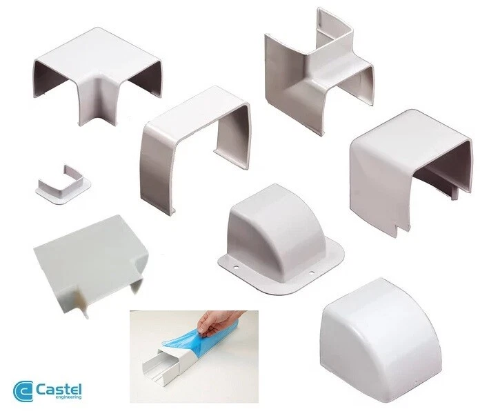 Kanalsystem Klimaanlage Zubehör Castel 90mm Installationskanäle