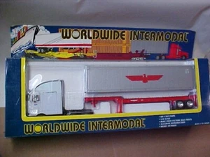 Worldwide Intermodal APL Die-Cast Tractor Trailer #86002 "O" Gauge 1/48 Scale - Picture 1 of 3
