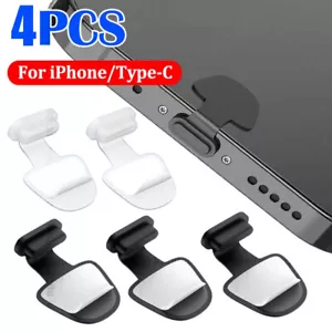 4pcs Anti-dust Plug Cap for Type C Mobile Phone Charging Port Stopper Cover - Picture 1 of 16