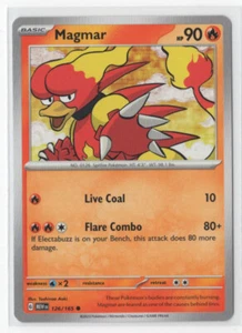 Pokemon Scarlet & Violet 151 - 126/165 Magmar - Picture 1 of 1