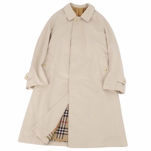 Cappotto Burberry vintage Burberrys stencolor Balmacarn con fodera usato0
