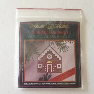 Mill Hill Lebkuchenhaus Feiertag Ornament gezählt Glasperlen Kit - Bild 1 von 3
