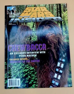 Star Wars Insider Magazine Issue #28-1996 Chewbacca Interview w Peter Mayhew - Picture 1 of 2