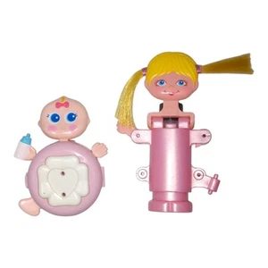 Vtg 80"s Galoob Sweet Secrets Toy Figures Incomplete Broken Parts Pieces - Picture 1 of 12