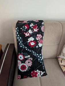 Vintage Sou Sou Scarf Made in Japan Red Black White Colors - Picture 1 of 3
