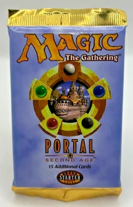 NEW / SEALED MTG Magic The Gathering Portal Second Age Booster Pack - Picture 1 of 2