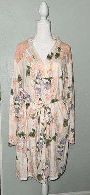 Bata de maternidad para damas * XL * X grande * floral Foto 1 de 4