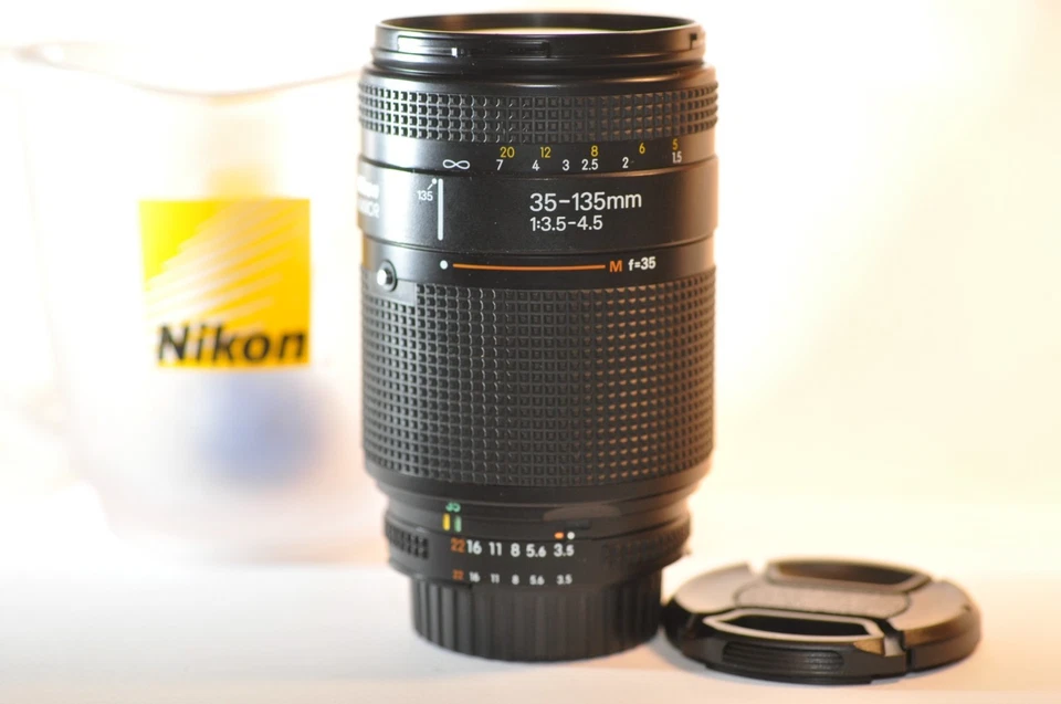 Nikon AF Nikkor 35-135mm f/3.5-4.5 FX zoom lens for FM2 N80 F100 D750 D7200 D850 - Image 1 of 4