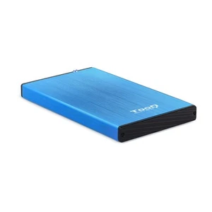 TooQ TQE-2527BL – Enclosure for 2.5 inch HDDs, (SATA I/II/III up to 9.5 mm high, - Afbeelding 1 van 9