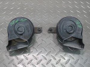 03-08 MERCEDES R230 SL-CLASS SET OF 2 HIGH & LOW TONE NOTE HORN PITCH SIGNAL OEM - Picture 1 of 13