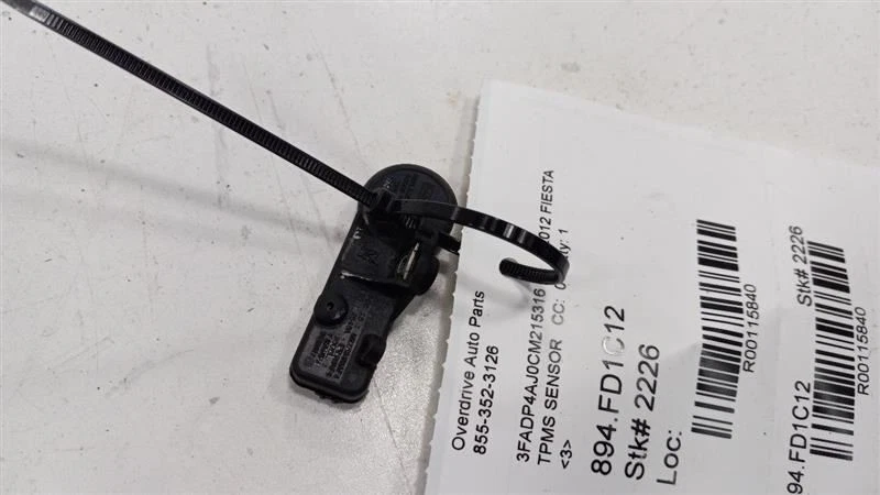 Sensor sistema monitor presión neumáticos Ford Fiesta TPMS 2011 2012 2013 2014 2015 Foto 1 de 4