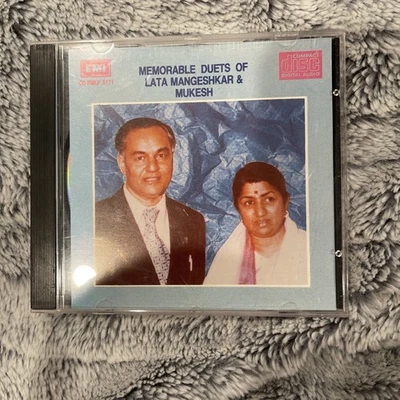 Memorable Diets Of Lata Mangeshkar & Mukesh -CD. England. EMI 1989. Rare - Image 1 of 3