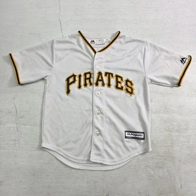 Pittsburgh Pirates MLB Stitched Baseball Jersey Cool Base Kids Boys Sz L 7/6x - Image 1 of 4