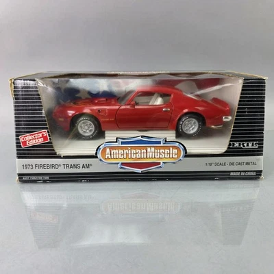 Литая модель пиратов Ertl American Muscle 1973 Firebird Trans Am красная масштаб 1:18 - Изображение 1 из 4