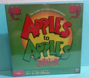Apples To Apples Junior The Game Of Crazy Comparisons Kids New Sealed 2007 - Picture 1 of 5