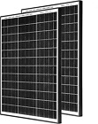 Megsun 160 Watt Monocrystalline Solar Panels 12 Volt, 2Pcs 80W 22.8% High-Effici