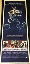 NEVERENDING STORY! '84 CULT FANTASY CLASSIC ORIGINAL U.S. INSERT FILM POSTER!