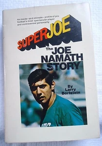 SUPERJOE JOE NAMATH GESCHICHTE VON LARRY BORSTEIN (1969, HARDCOVER) BUCH 1. AUSGABE - Bild 1 von 5