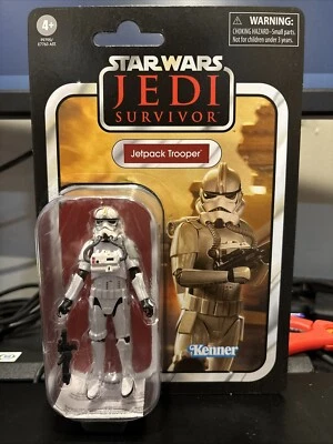 Hasbro Star Wars Vintage Collection Jedi Survivor Jetpack Trooper VC336 3.75" - Image 1 of 3
